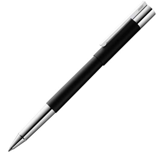 Matte Black Scala Rollerball Pen