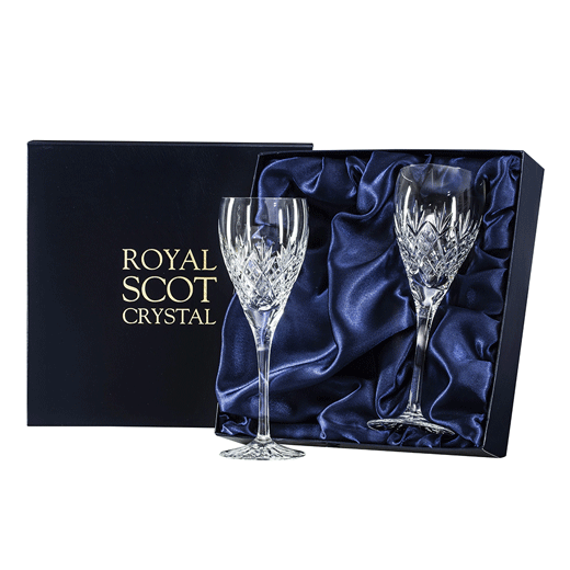 Edinburgh 2 x 33cl Large Wine Glasses