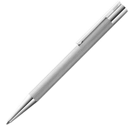 Brushed Stainless Steel Scala Ballpoint Pen