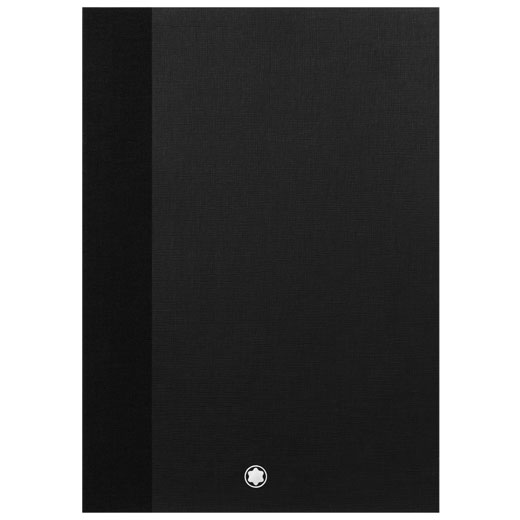 Black #146 Fine Stationery Plain 2x Slim Notebooks