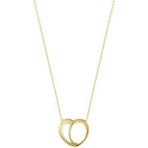 18 KT. Gold Offspring Heart Pendant