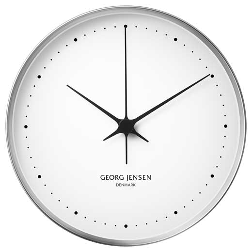 Koppel White 30cm Wall Clock