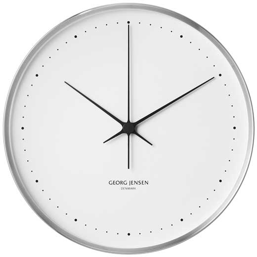 Koppel White 40cm Wall Clock