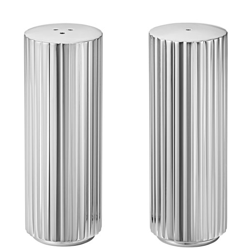 Stainless Steel Bernadotte Salt & Pepper Shakers