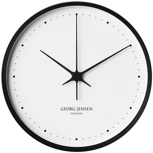 Koppel Black & White 30cm Wall Clock