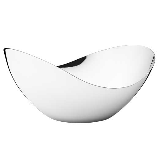 Stainless Steel Bloom Medium Tall Bowl