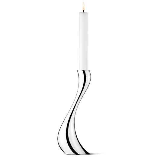 Stainless Steel Cobra Large Candle Holder