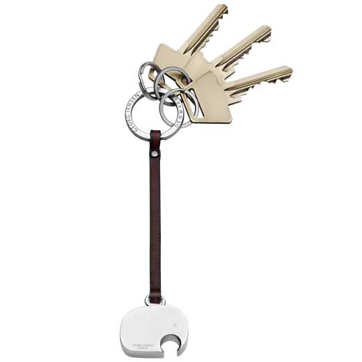 Elephant Keyring - Aluminium And Leather