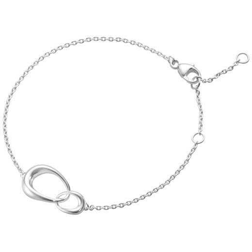 Sterling Silver Offspring Interlocking Bracelet