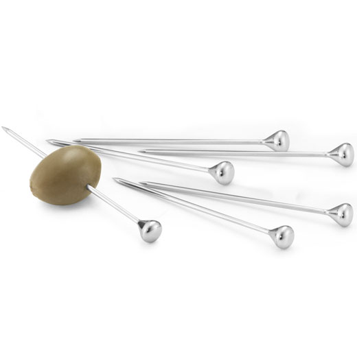 Stainless Steel SKY Food/Cocktail Sticks