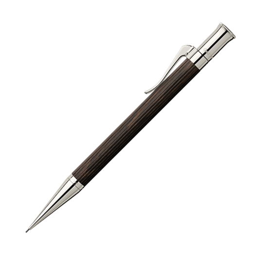 Classic Grenadilla Wood / Platinum Plated Mechanical Pencil