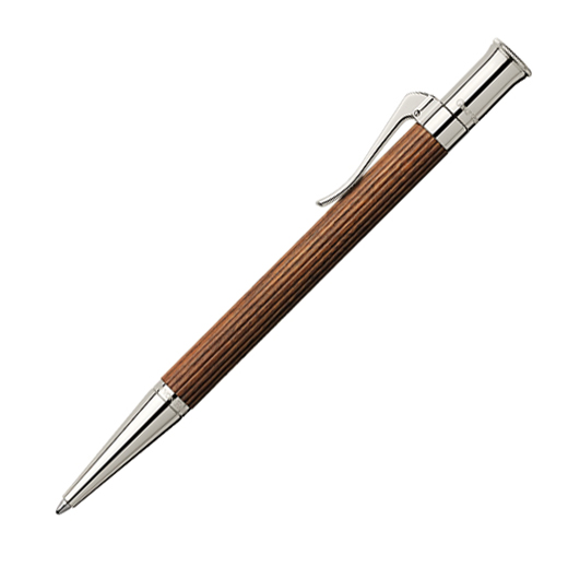 Classic Pernambuco Wood / Platinum Plated Ballpoint Pen