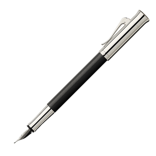 Guilloche Black Fountain Pen