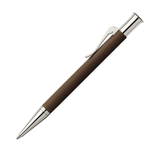 Guilloche Cognac Ballpoint Pen