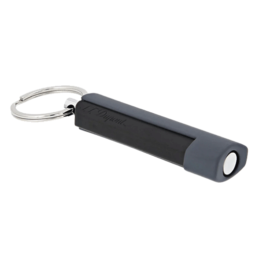 Matte Graphite Cigar Cutter Keyring