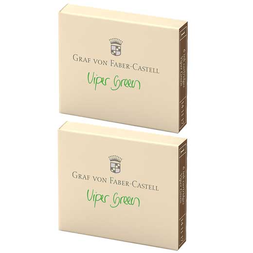 Viper Green Ink Cartridges 2 x Pack of 6