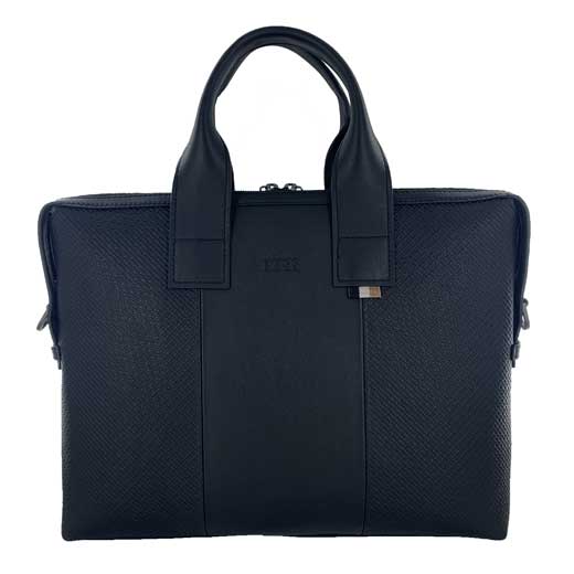 Black City Monogram Slim Document Case