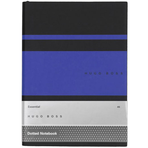 A5 Blue Essential Gear Matrix Dotted Notebook