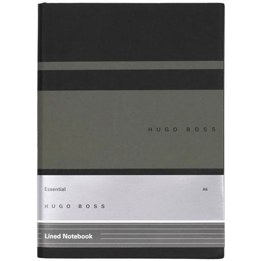 A5 Khaki Essential Gear Matrix Lined Notebook