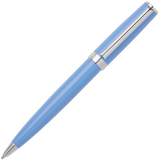 Light Blue Gear Icon Ballpoint Pen