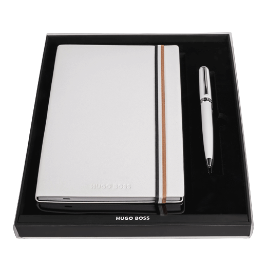 Iconic Notebook A5 & Gear Ballpoint Pen Set