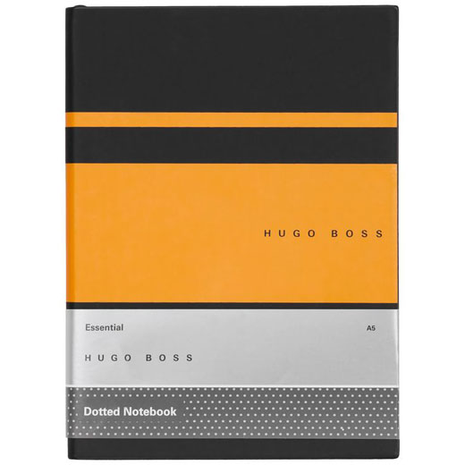 A5 Yellow Essential Gear Matrix Dotted Notebook