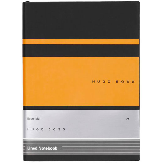 A5 Yellow Essential Gear Matrix Lined Notebook