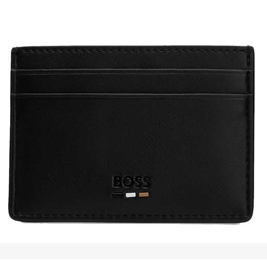 Ray Black Leather Card Holder