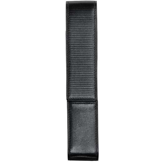 A 301 Black Nappa Leather 1 Pen Pouch