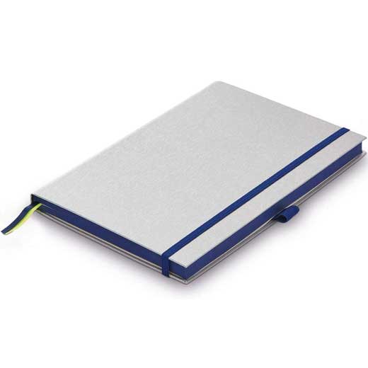 Ocean Blue A5 Hardcover Ruled Notebook