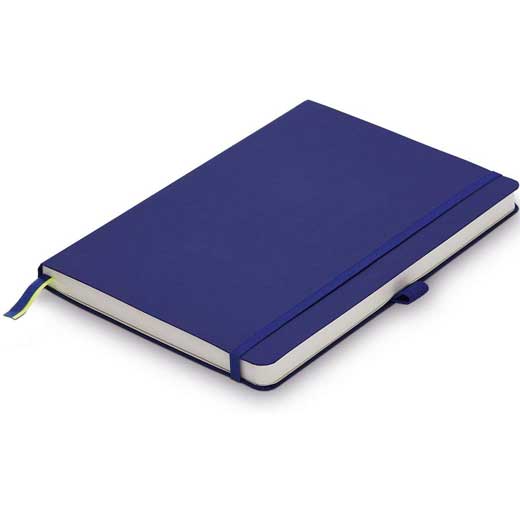 Blue A6 Softcover Ruled Notebook