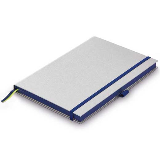 Ocean Blue A6 Hardcover Ruled Notebook