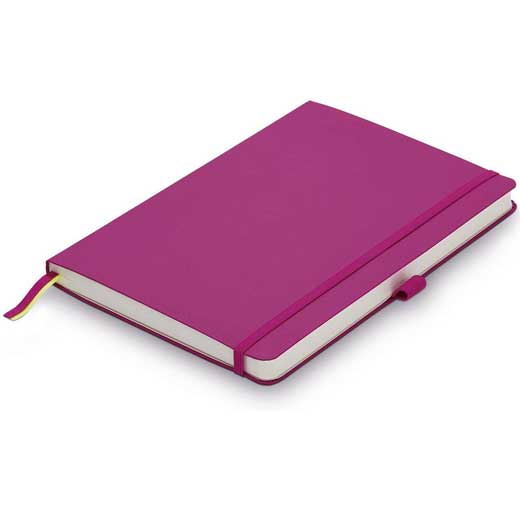 Pink A6 Softcover Ruled Notebook