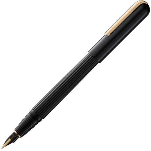 Black & Gold Imporium Fountain Pen