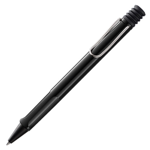 Safari Black Ballpoint Pen