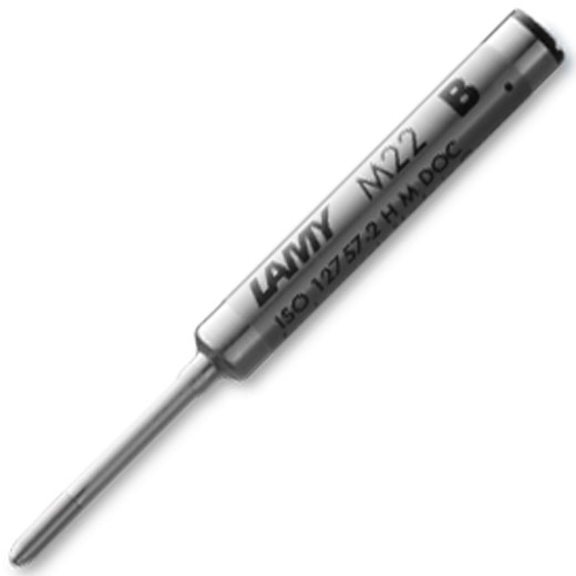 Black M22 B Compact Ballpoint Pen Refill