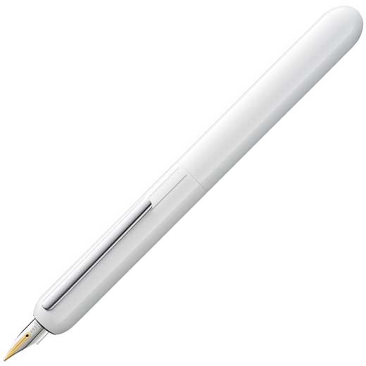 Shiny Lacquer Pianowhite Dialog 3 Fountain Pen