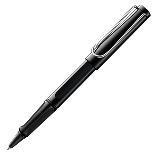 Safari Black Rollerball Pen