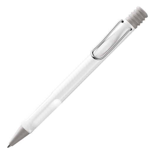 Safari White Ballpoint Pen