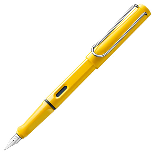 Safari Yellow Fountain Pen