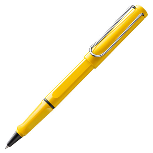 Safari Yellow Rollerball Pen