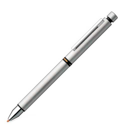 Brushed Stainless Steel CP 1 tri Multisystem Pen