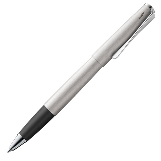 Studio Brushed Steel Rollerball Pen