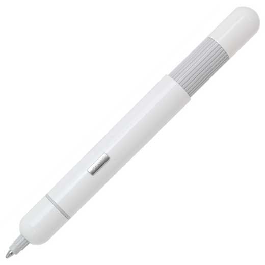 High-Gloss White Pico Ballpoint Pen