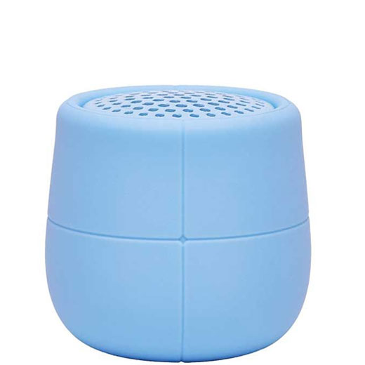 Light Blue Mino X Water Resistant Floating Bluetooth Speaker