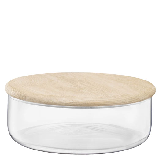 Standard Dine Container with Oak Lid
