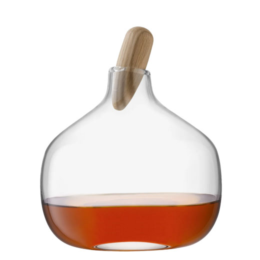 Signature Float Decanter with Oak Stopper