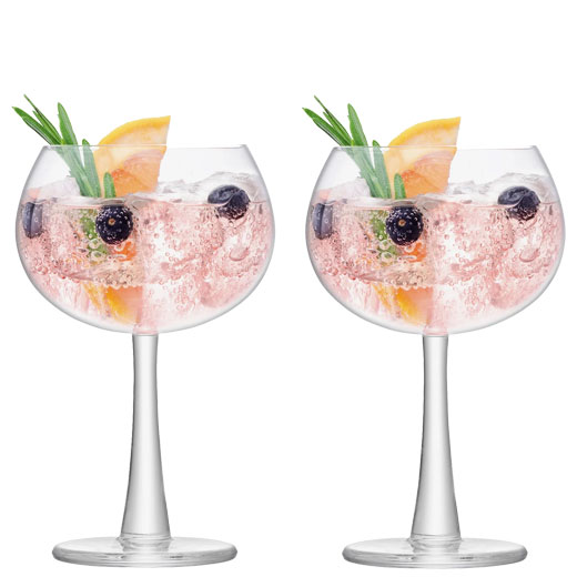 Signature Gin 2 x Balloon Glasses