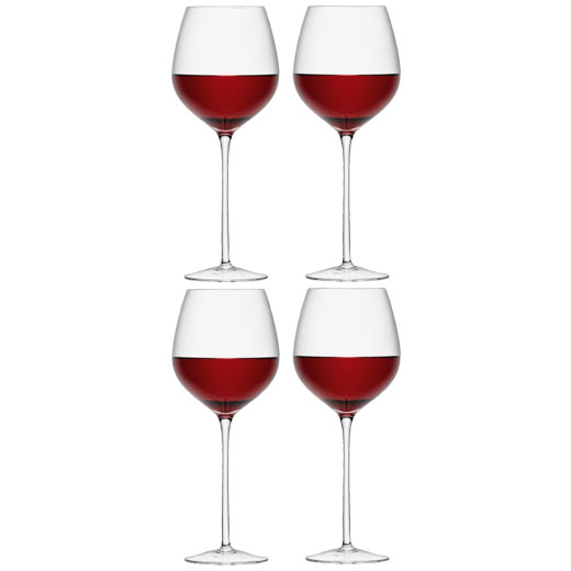 Signature 4 x Red Wine Glasses