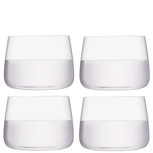 Standard Metropolitan 4 x Stemless Glasses